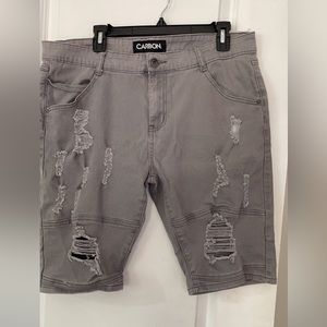 CABON GRAY SHORTS…. EUC